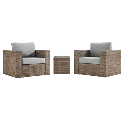 Convene Outdoor Patio Outdoor Patio 3-Piece Furniture Set by Modway