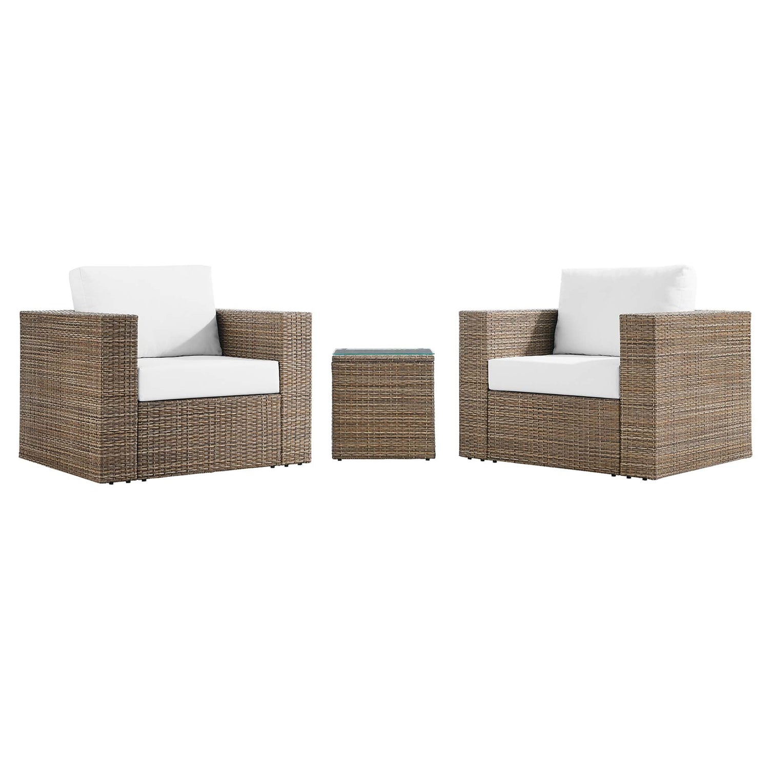 Convene Outdoor Patio Outdoor Patio 3-Piece Furniture Set by Modway
