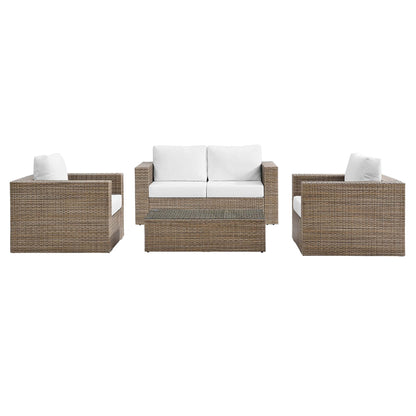 Convene Outdoor Patio Outdoor Patio 4-Piece Furniture Set by Modway