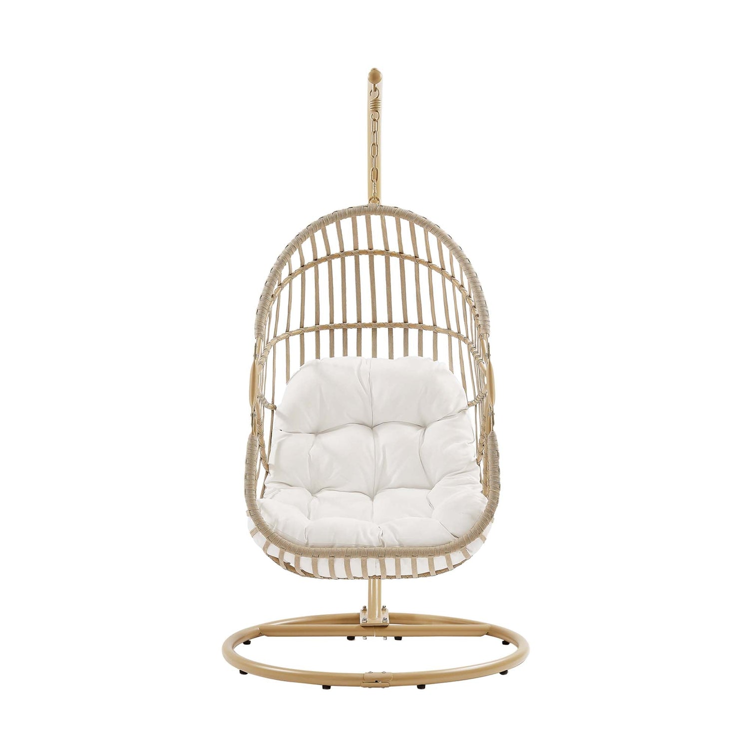 Amalie Wicker Rattan Outdoor Patio Rattan Swing Chair by Modway