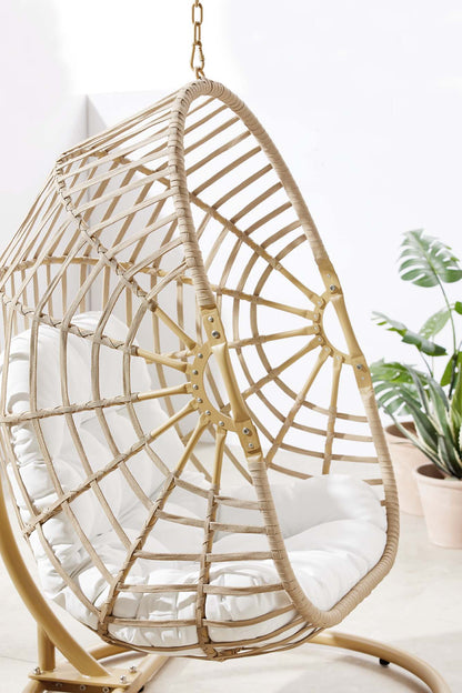 Amalie Wicker Rattan Outdoor Patio Rattan Swing Chair by Modway