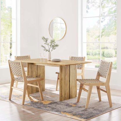 Amistad 60&quot; Wood Dining Table By HouseBean