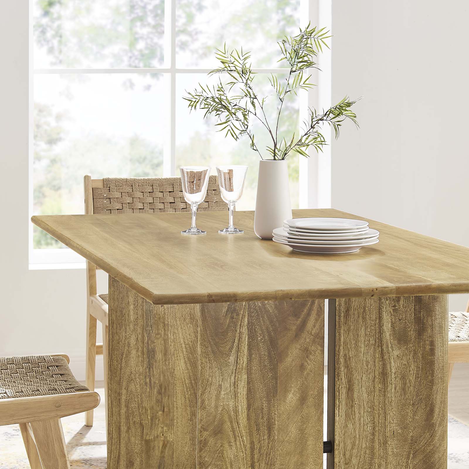 Amistad 60&quot; Wood Dining Table By HouseBean