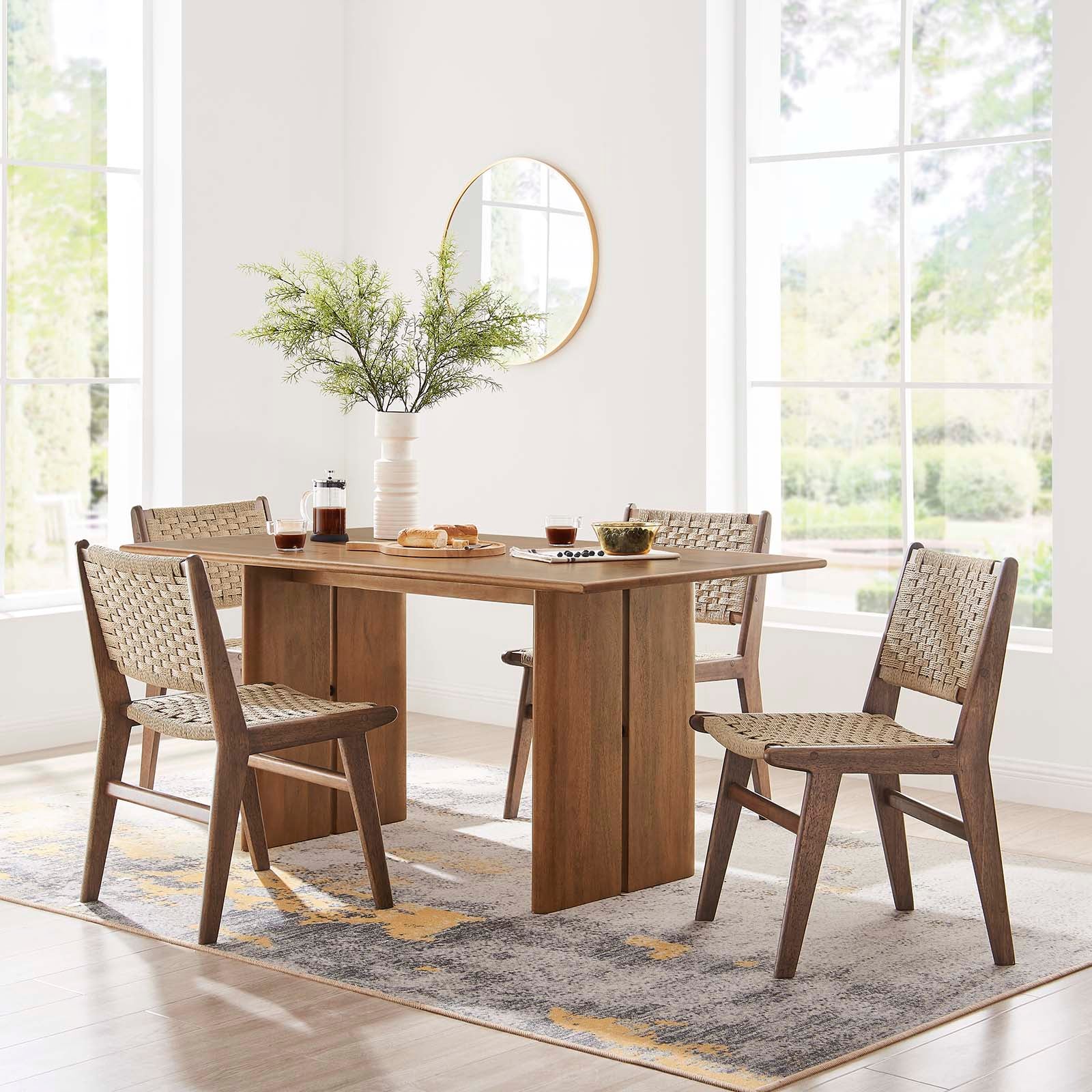 Amistad 60&quot; Wood Dining Table By HouseBean