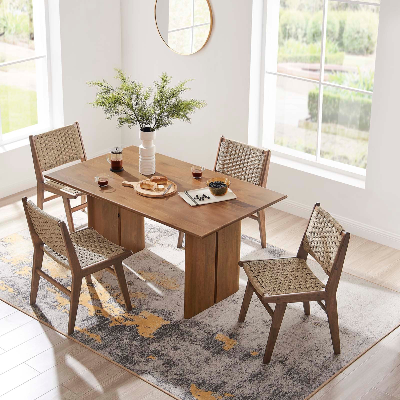 Amistad 60&quot; Wood Dining Table By HouseBean