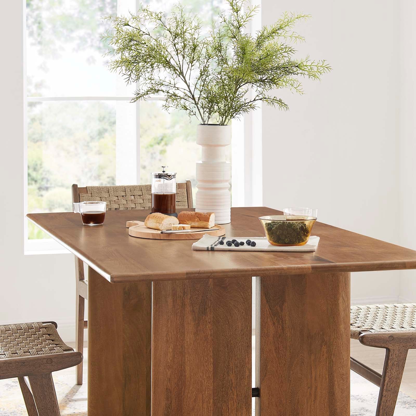 Amistad 60&quot; Wood Dining Table By HouseBean