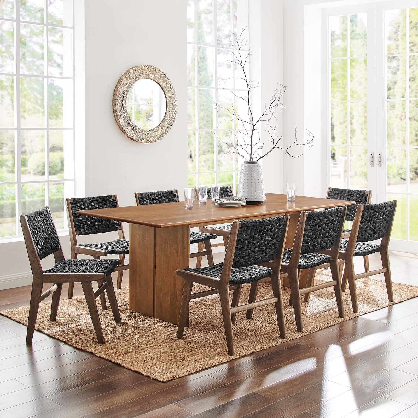 Amistad 86&quot; Wood Dining Table By HouseBean