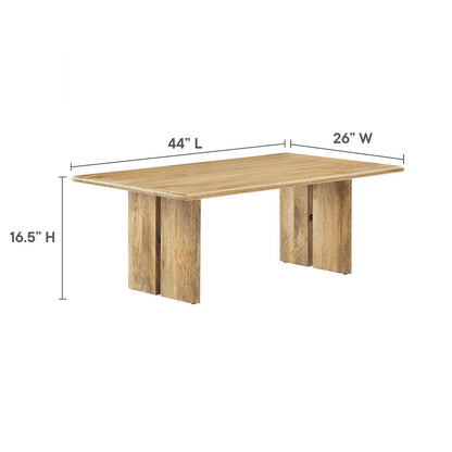 Amistad Wood Coffee Table By HouseBean