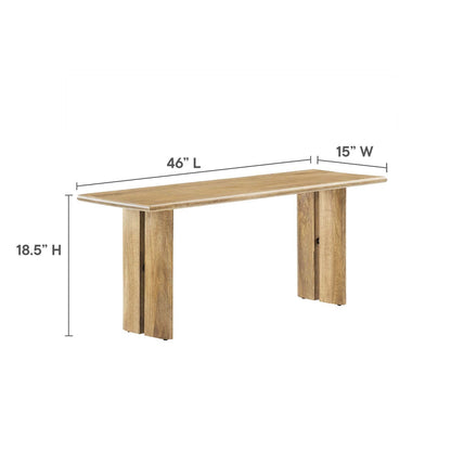 Amistad 46&quot; Wood Bench By HouseBean