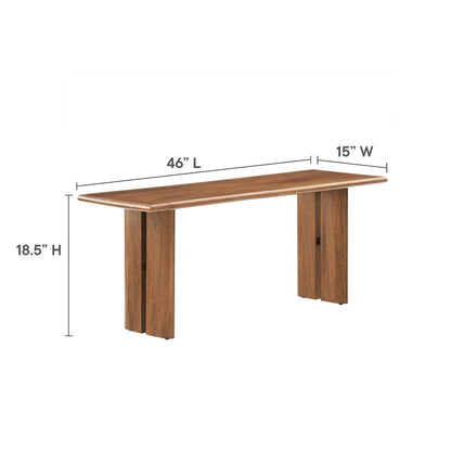 Amistad 46&quot; Wood Bench By HouseBean