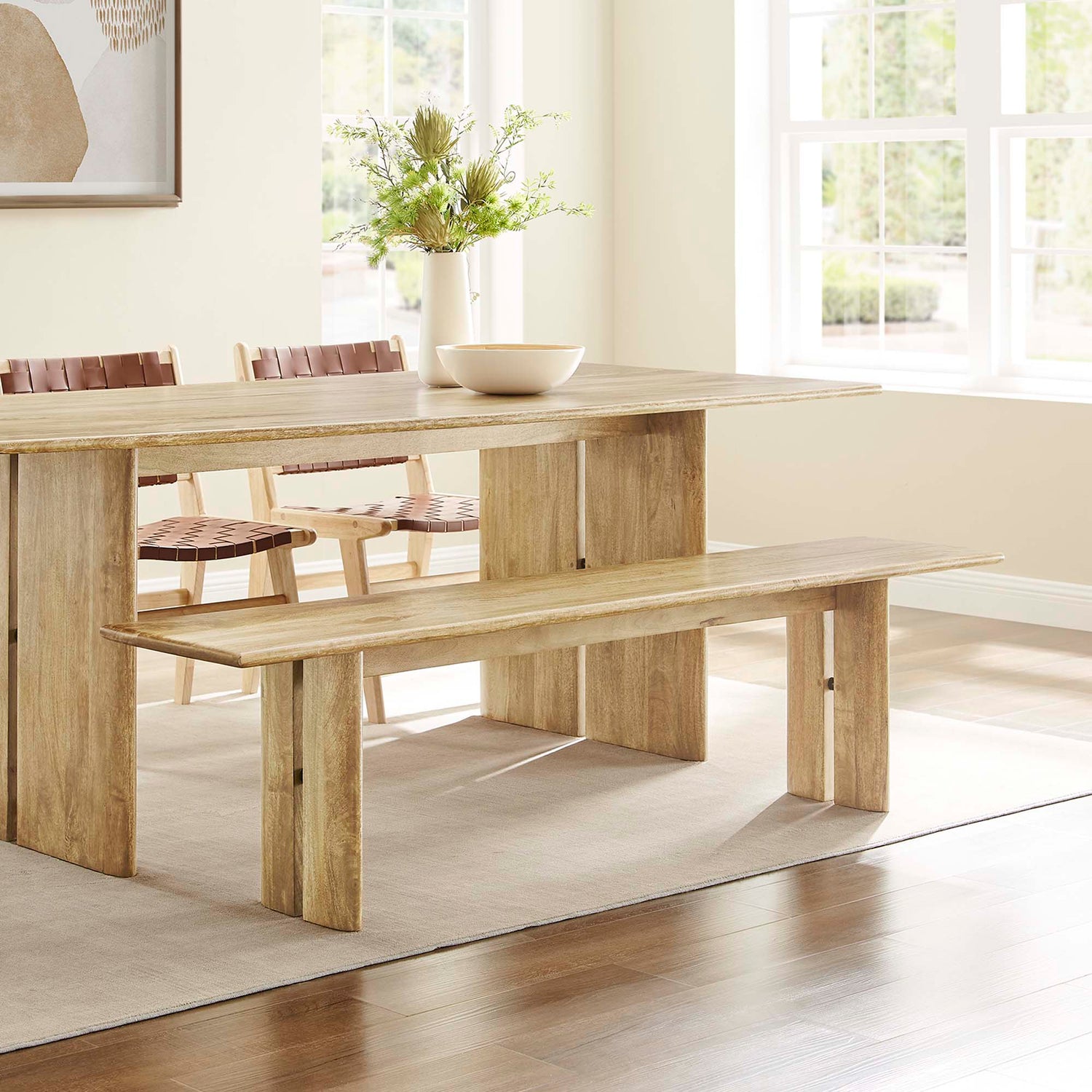 Amistad 72&quot; Wood Bench by Modway