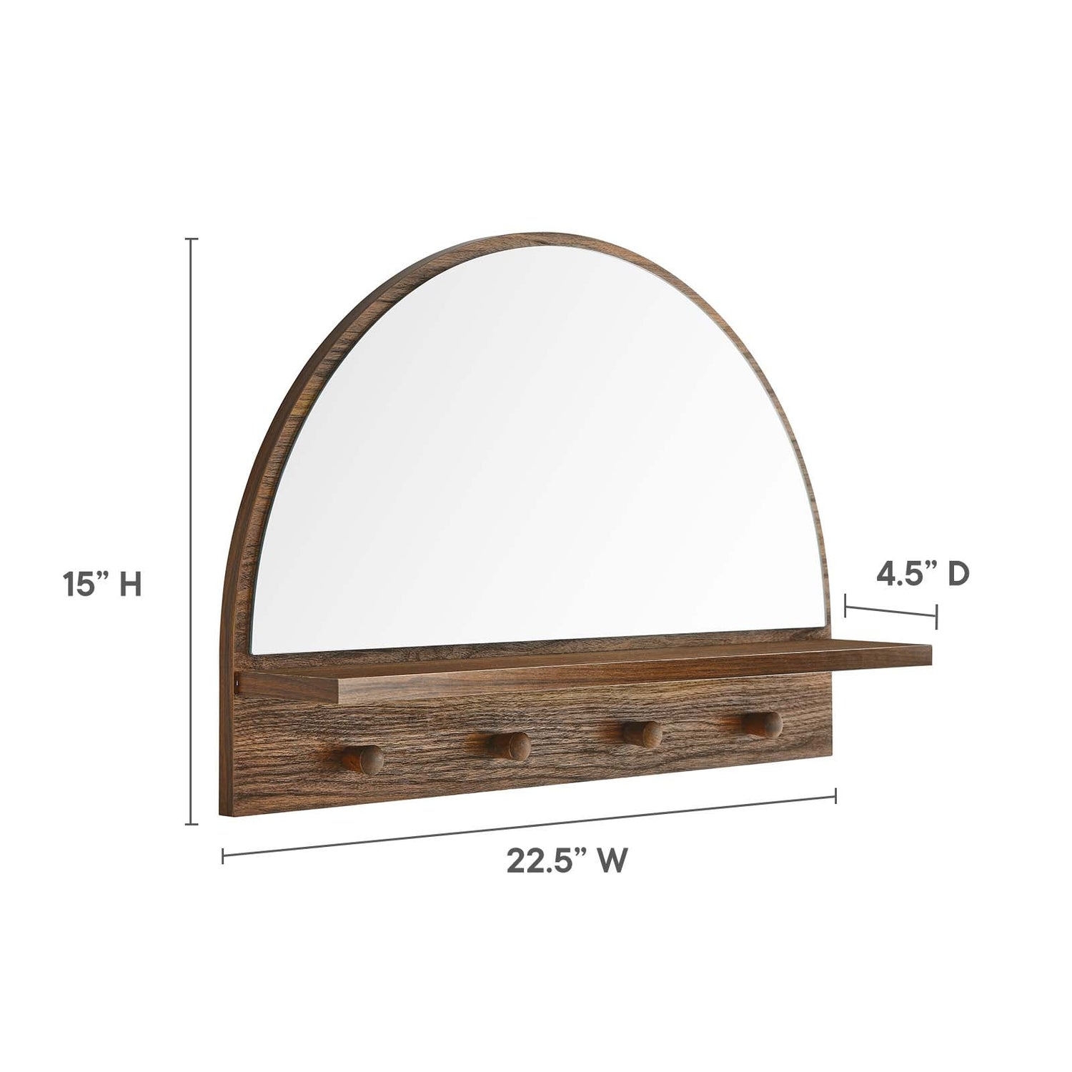 Moonbeam Arched Mirror By HouseBean