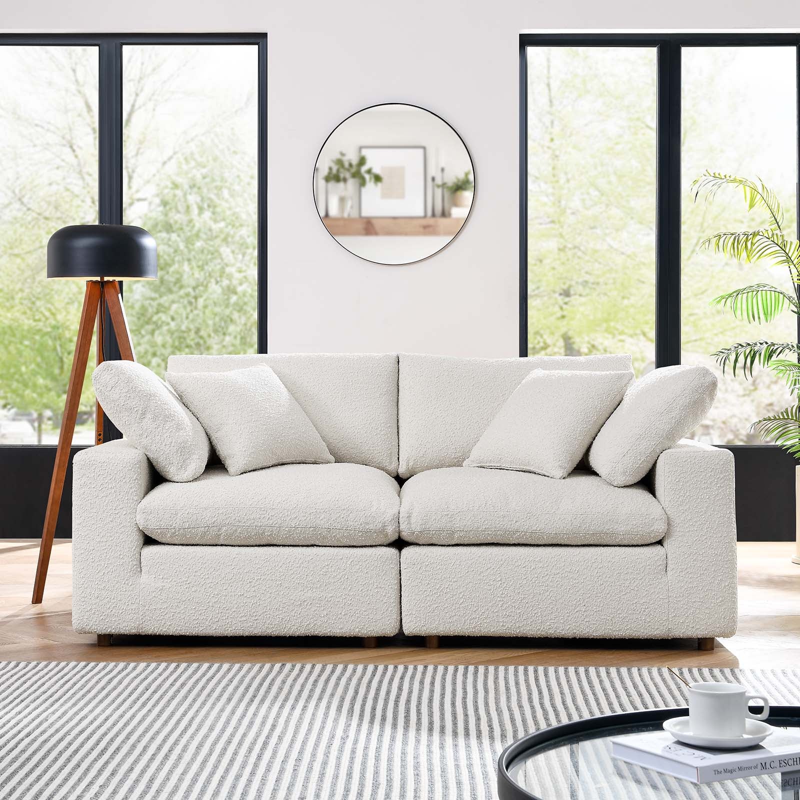 Commix Loveseat Sectional By HouseBean