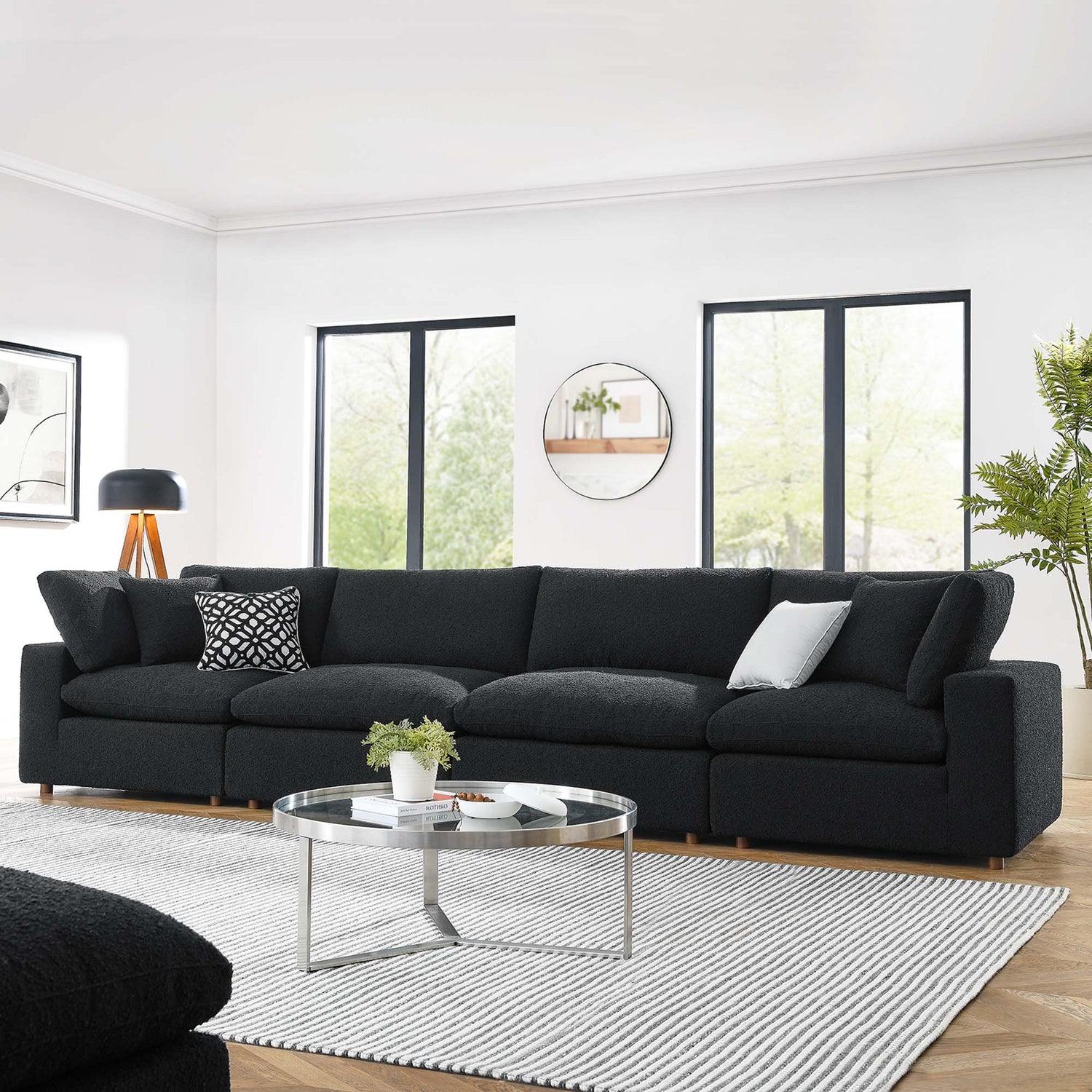 Commix Extra Large Sofa Sectional by Modway