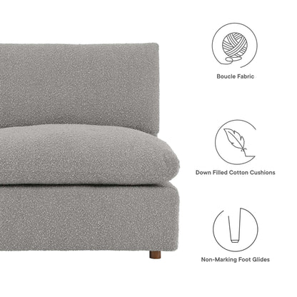 Commix Armless Corner Sectional by Modway