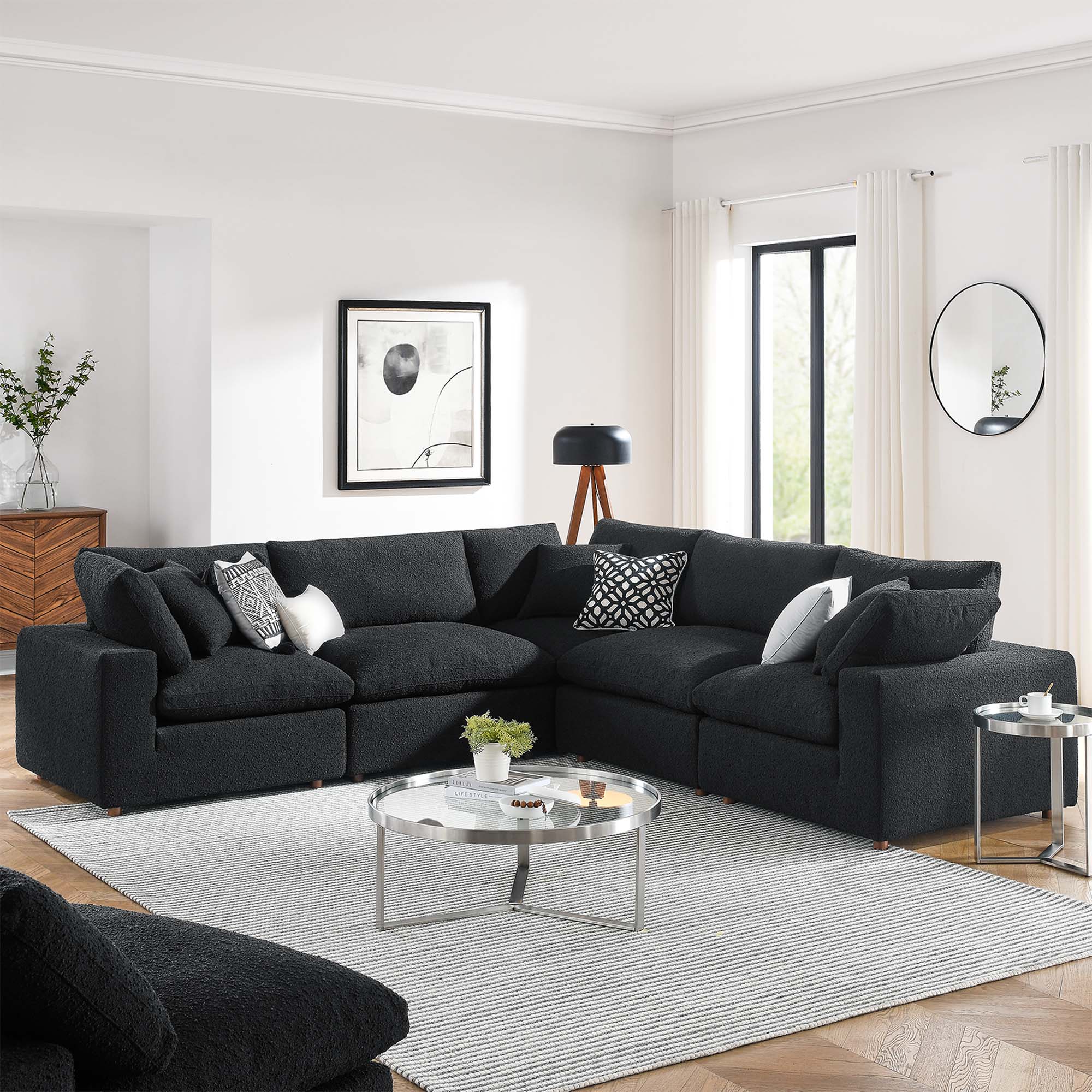 Commix Corner Sectional by Modway