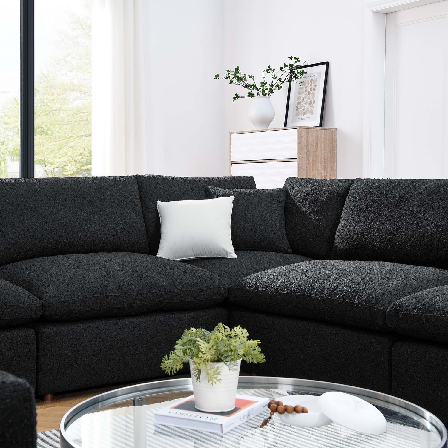 Commix U Shaped Sectional by Modway