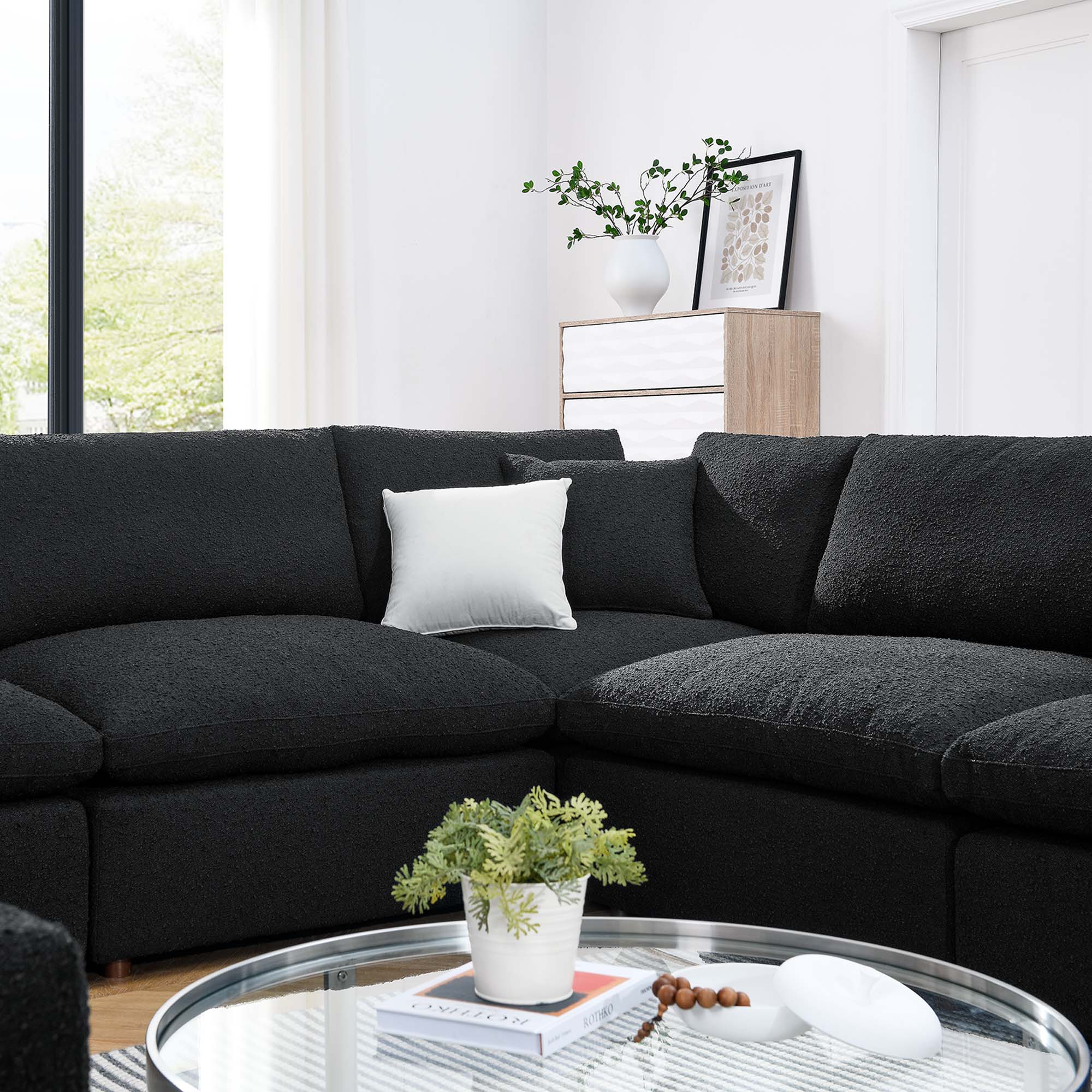 Commix U Shaped Sectional by Modway