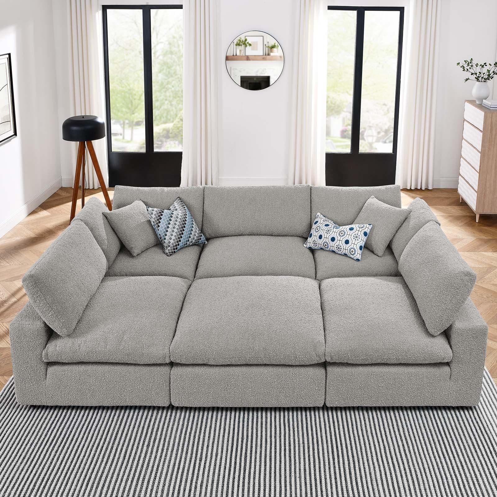 Commix Lounging Sectional By HouseBean