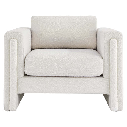 Visible Boucle Fabric Armchair by Modway