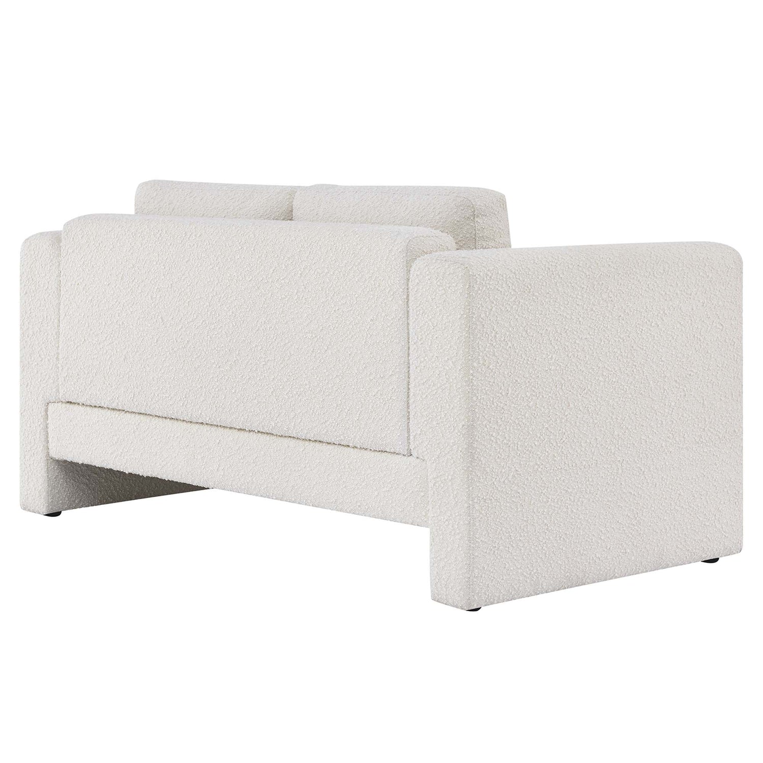 Visible Boucle Fabric Loveseat by Modway