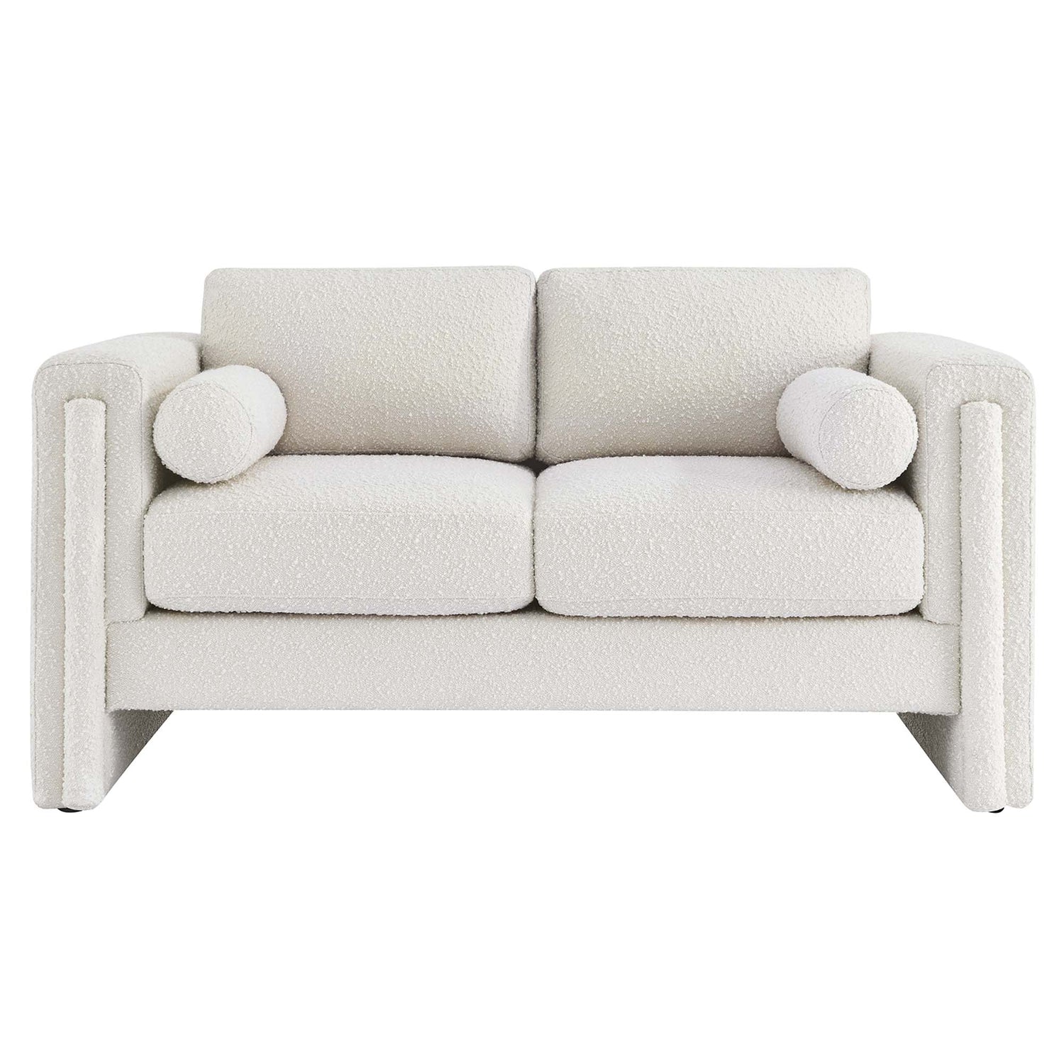 Visible Boucle Fabric Loveseat by Modway