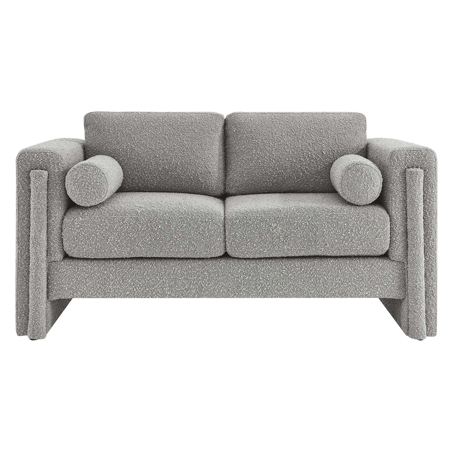 Visible Boucle Fabric Loveseat by Modway