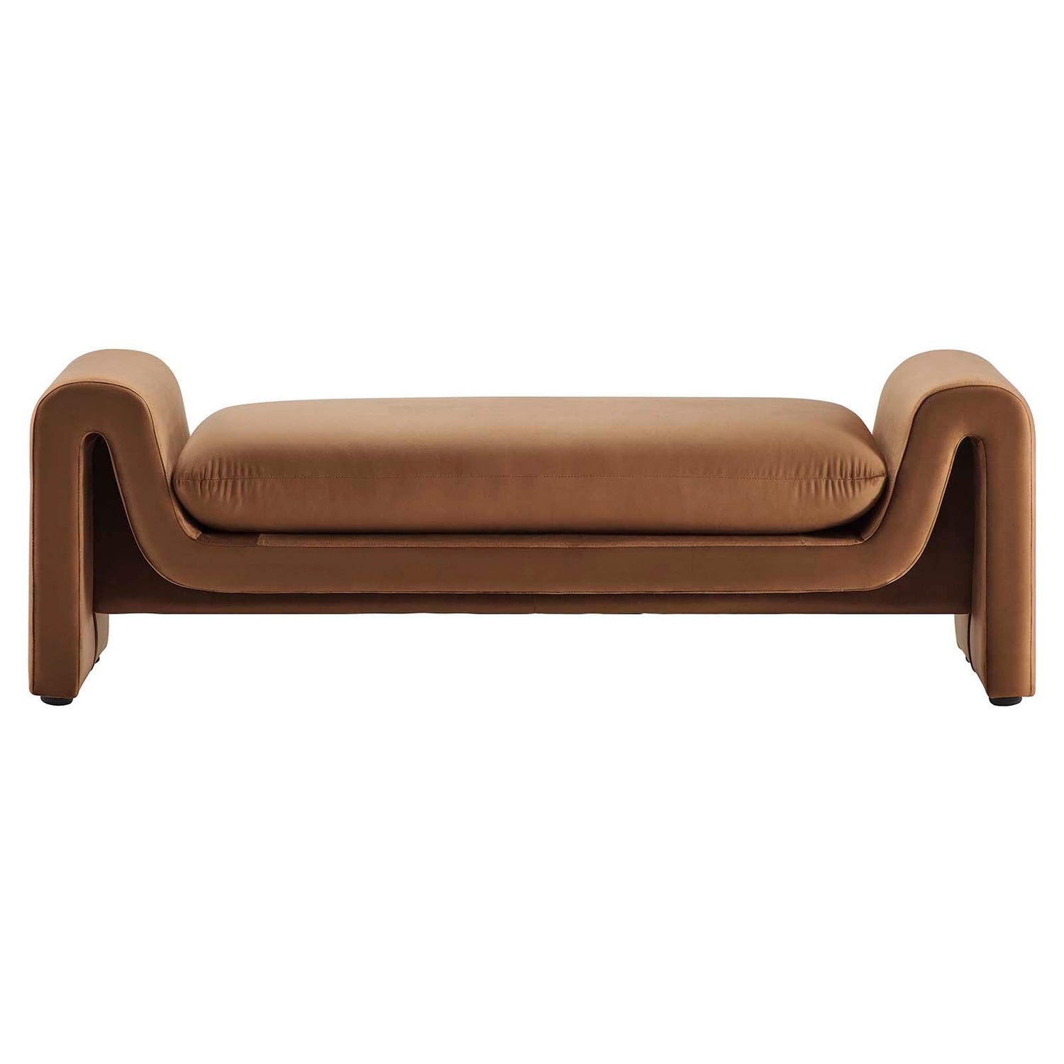 Waverly Performance Velvet Bench By HouseBean