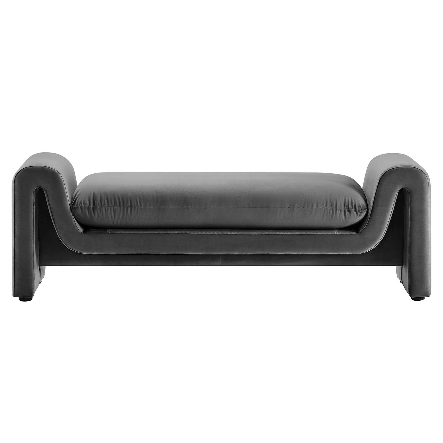 Waverly Performance Velvet Bench By HouseBean