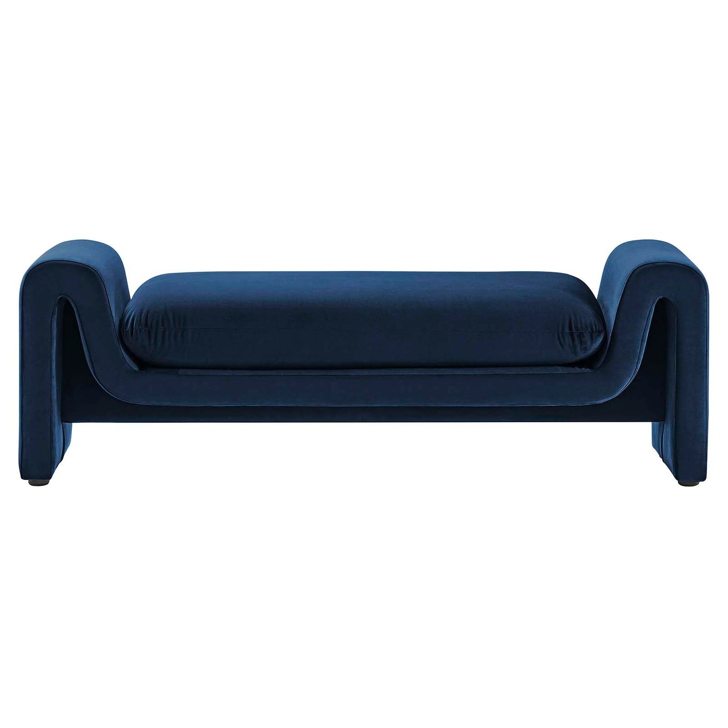 Waverly Performance Velvet Bench By HouseBean