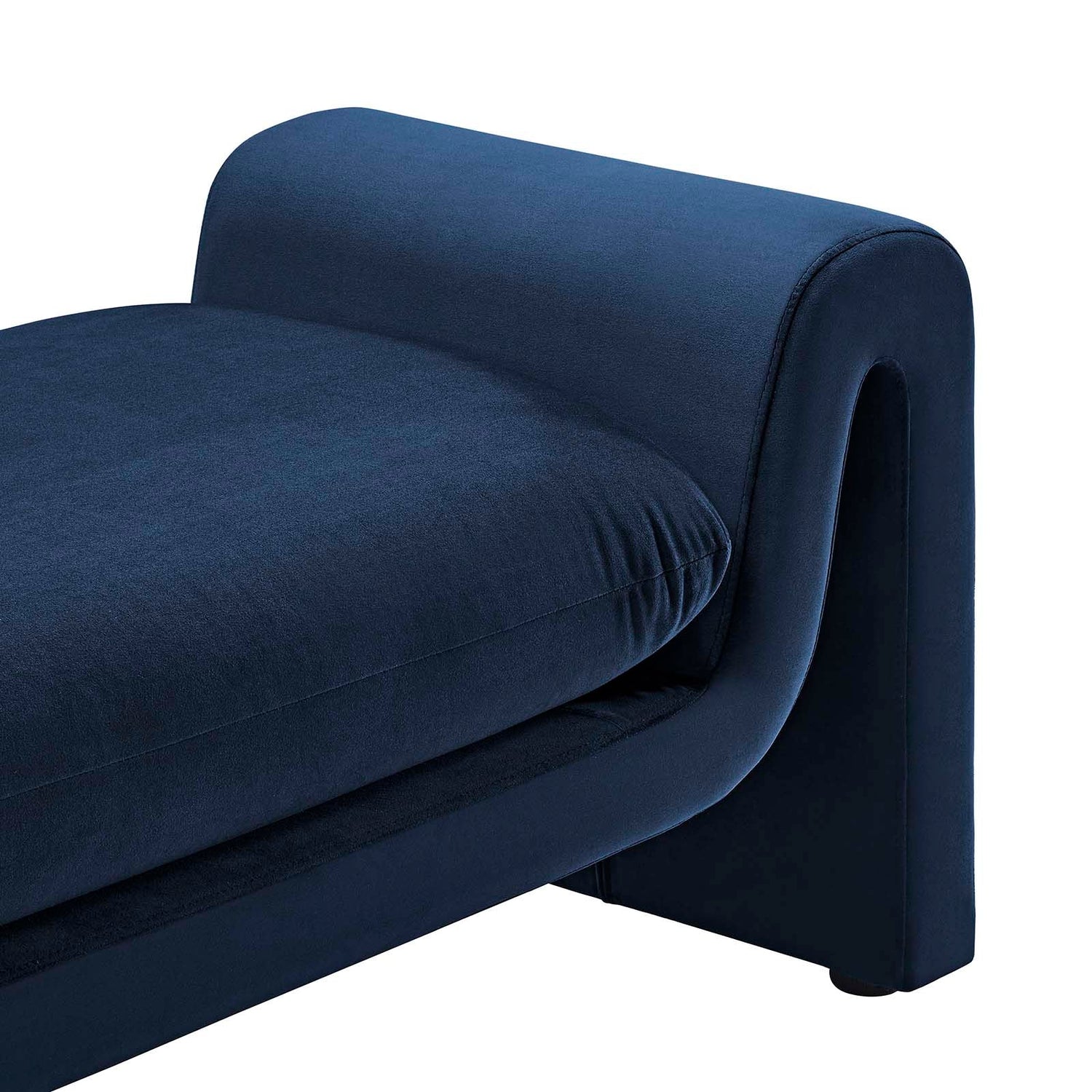 Waverly Performance Velvet Bench By HouseBean