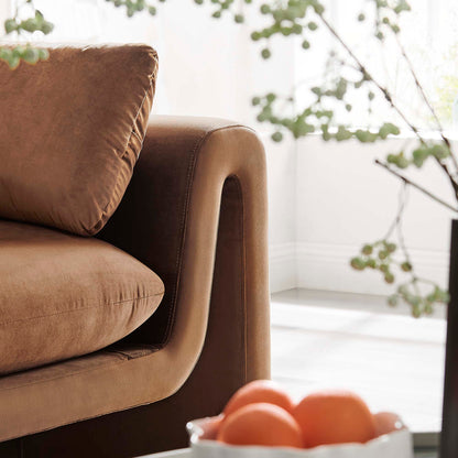 Waverly Performance Velvet Sofa by Modway