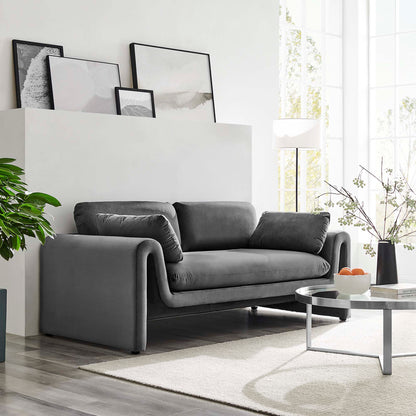 Waverly Performance Velvet Sofa by Modway