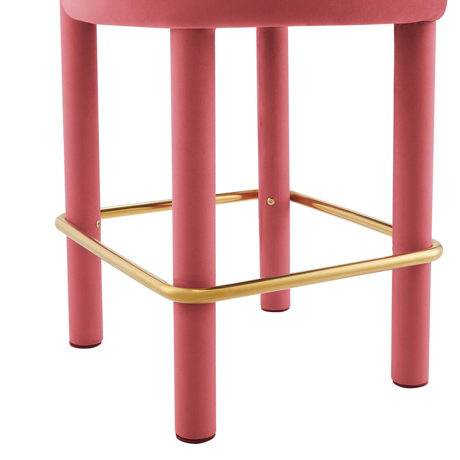 Toulouse Performance Velvet Counter Stool By HouseBean