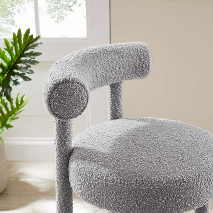 Toulouse Boucle Fabric Bar Stool By HouseBean