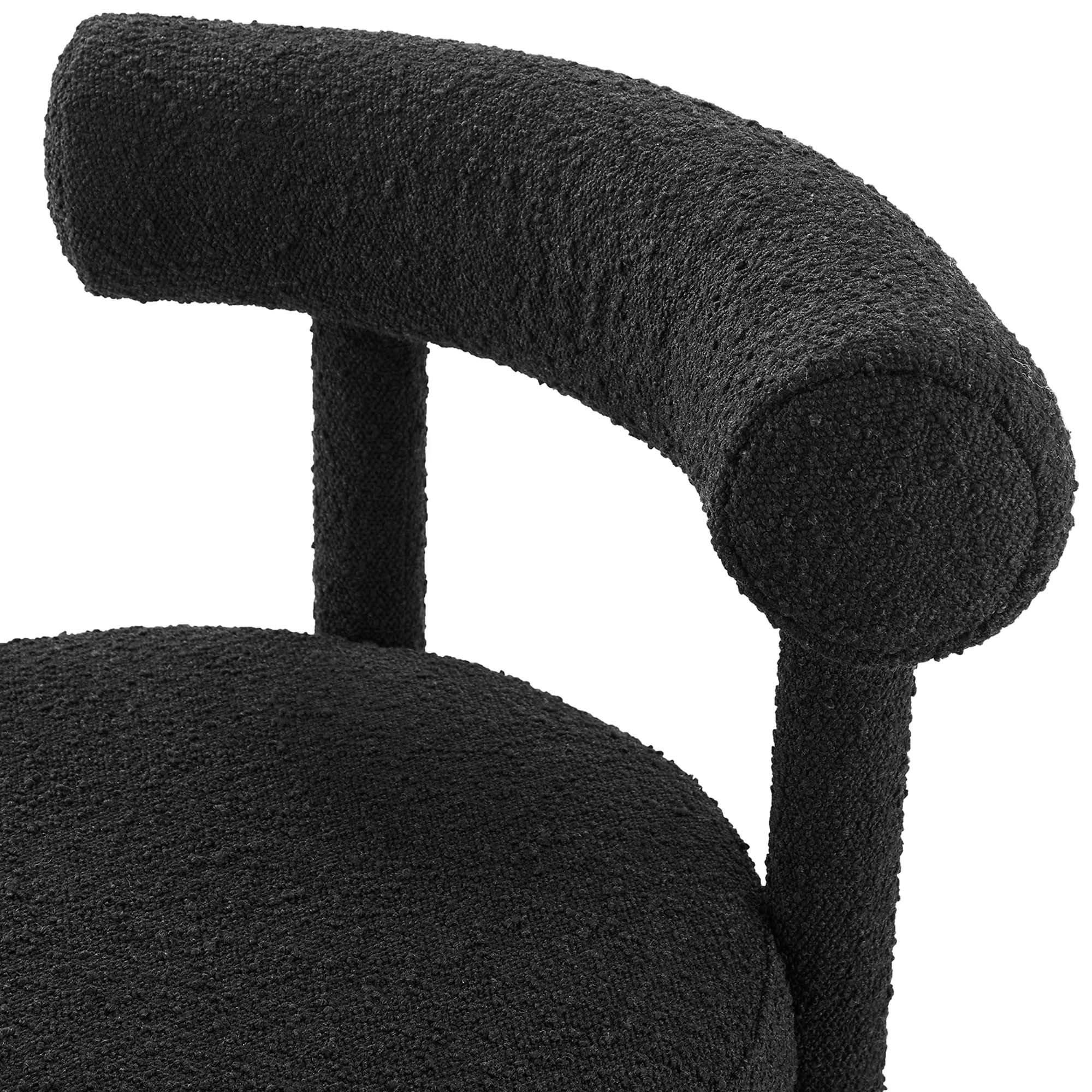 Toulouse Boucle Fabric Dining Chair by Modway