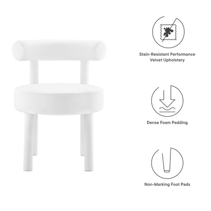 Toulouse Performance Velvet Dining Chair by Modway