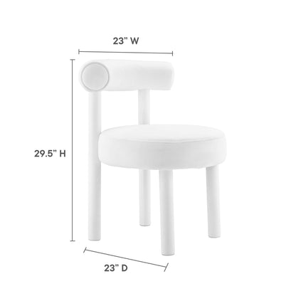 Toulouse Performance Velvet Dining Chair by Modway