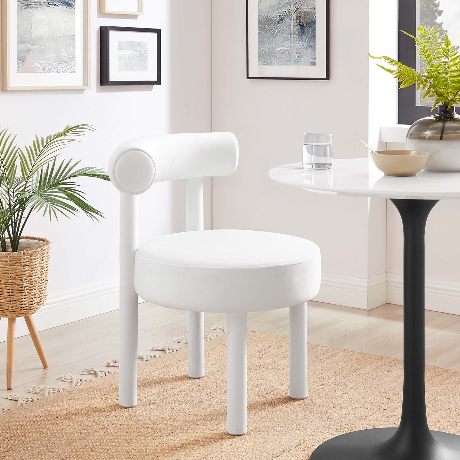 Toulouse Performance Velvet Dining Chair by Modway