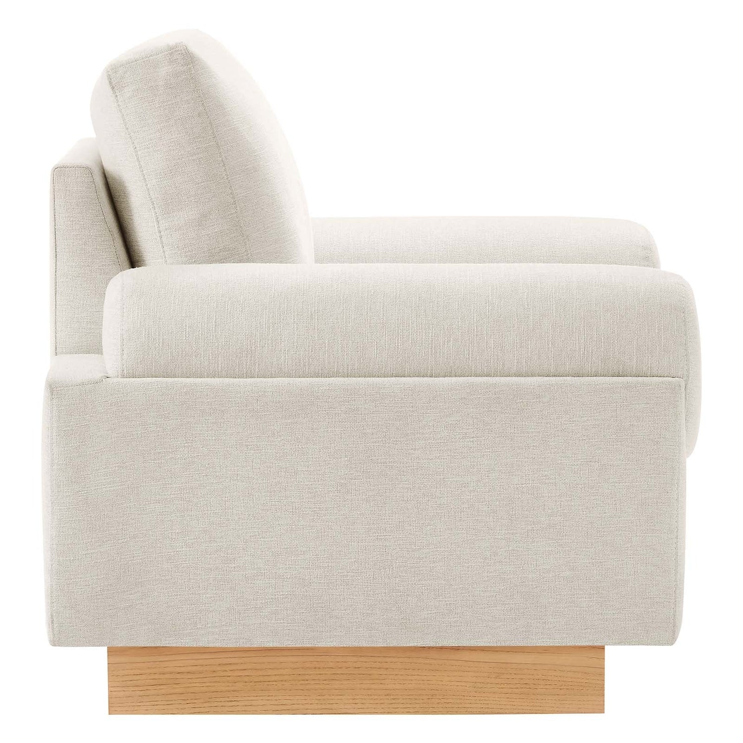 Oasis Upholstered Fabric Armchair By HouseBean