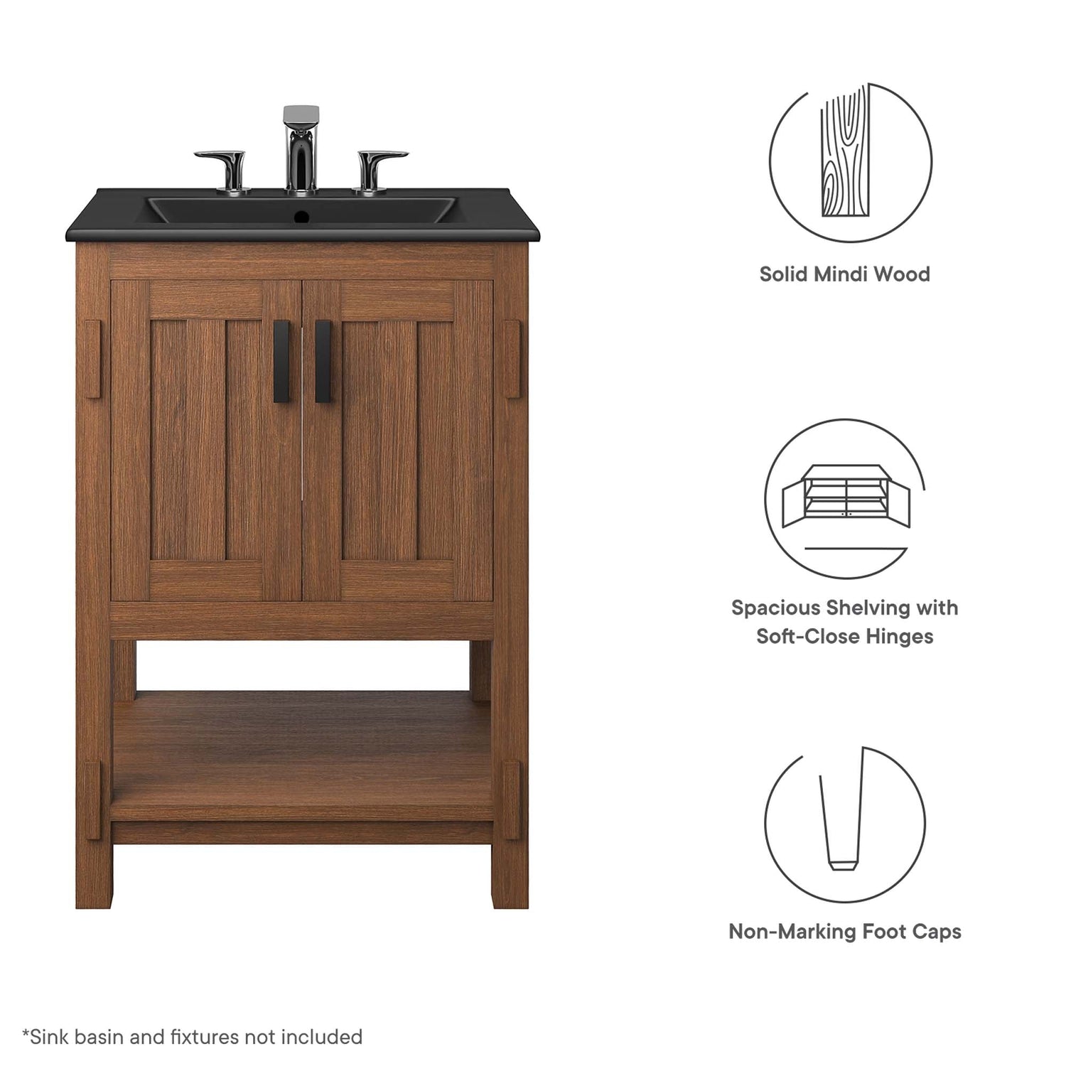 Ashlyn Bathroom Cabinet Basin Not Included by Modway