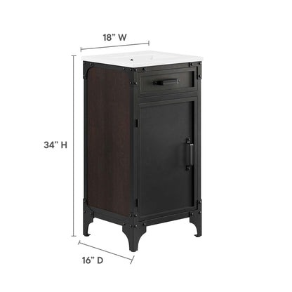 Steamforge Bathroom Vanity Basin Included by Modway