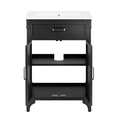 Steamforge Bathroom Vanity Basin Included by Modway