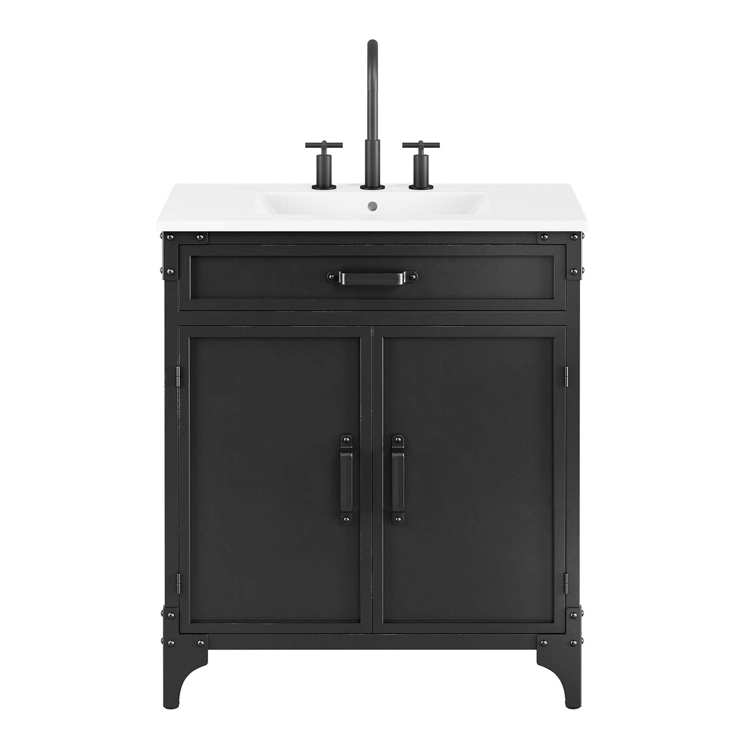 Steamforge Bathroom Vanity Basin Included by Modway