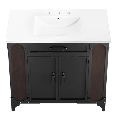 Steamforge Bathroom Vanity Basin Included by Modway