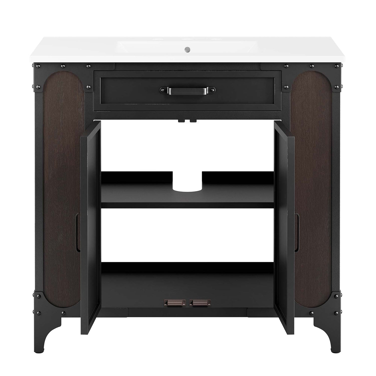 Steamforge Bathroom Vanity Basin Included by Modway