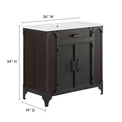 Steamforge 36&quot; Bathroom Vanity By HouseBean