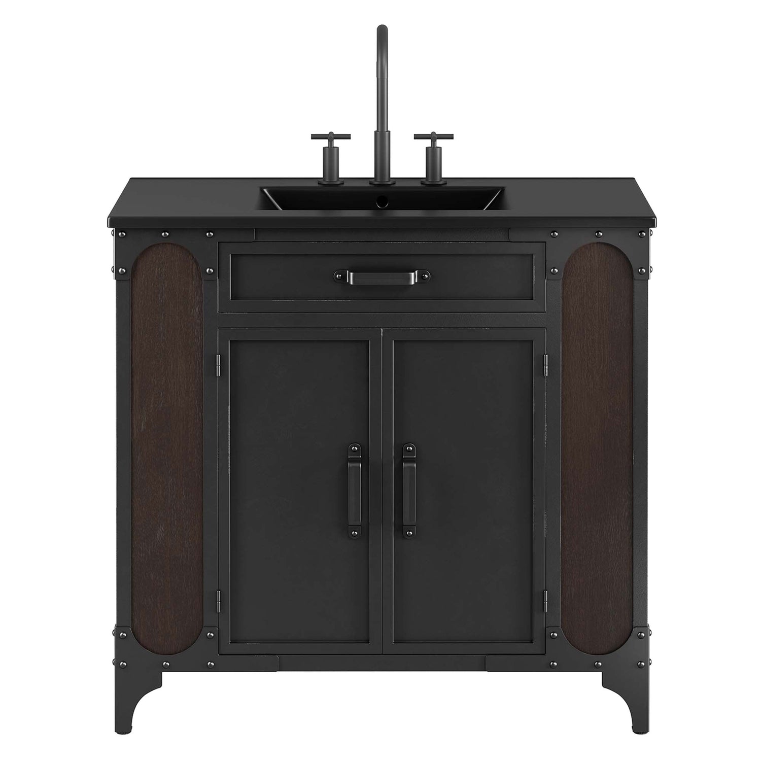 Steamforge Bathroom Vanity Basin Included by Modway