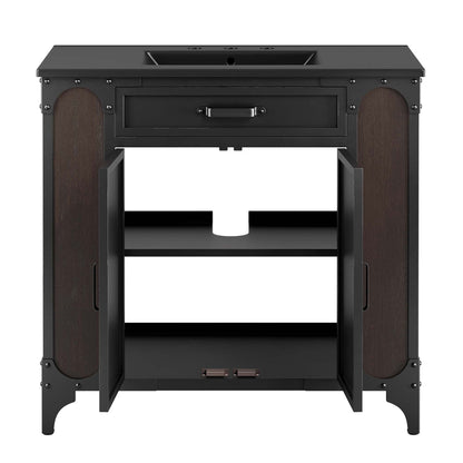 Steamforge Bathroom Vanity Basin Included by Modway