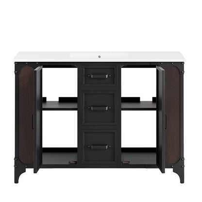 Steamforge Bathroom Cabinet Basin Not Included by Modway